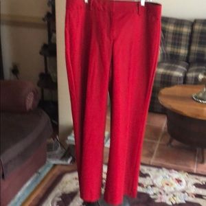 Talbots size 14 red wool pants